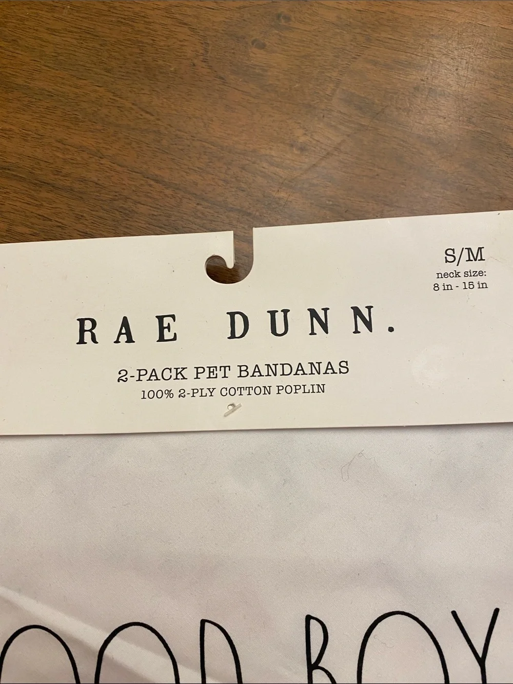 FREE RAE DUNN Dog Bandanas NWT